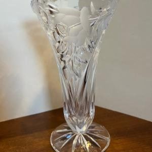 ANNA HUTTE BLEIKRISTAL ECHT 24% LEAD CRYSTAL VASE